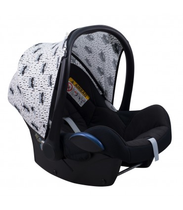 Maxi cosi cabriofix - Vista 3/4 Racoon Town