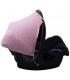Maxi cosi cabriofix - Vista lateral Pink Sparkles