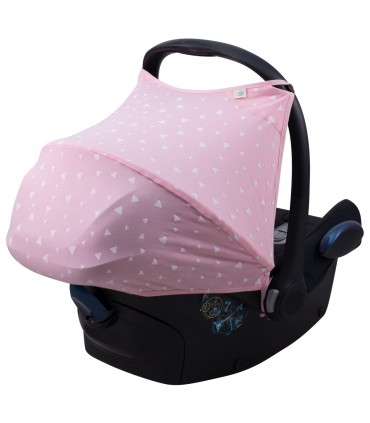 Maxi cosi cabriofix - Vista 3/4 trasera Pink Sparkles