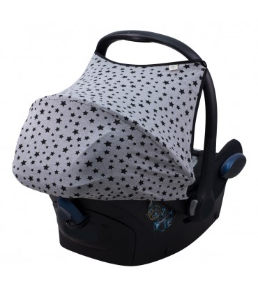 Maxi cosi cabriofix - Vista 3/4 trasera Black Star
