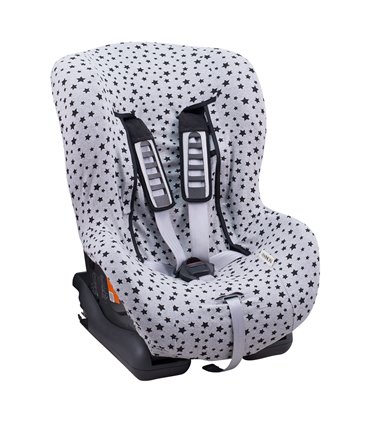 Funda silla coche universal - Vista 3/4 Black Star