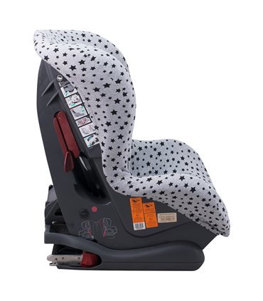 Funda silla coche universal - Vista lateral Black Star