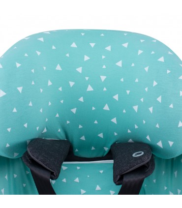 Maxi cosi Titan Pro - Detalle ojal superior Mint Sparkles