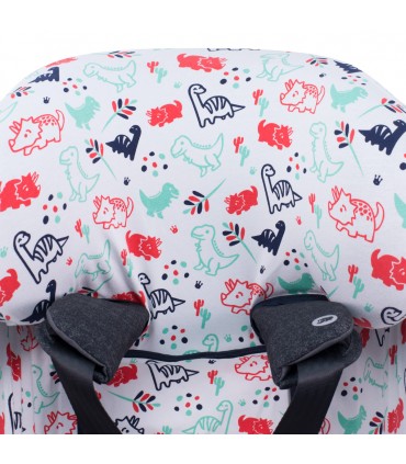 Maxi cosi Titan Pro - Detalle ojal superior Dino Party