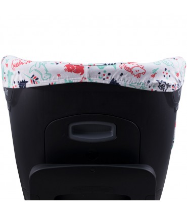  Romer Dualfix I-size  - Vista trasera white star