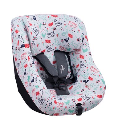 Joie Spin 360 y Nuna Rebl - Vista 3/4 Dino Party