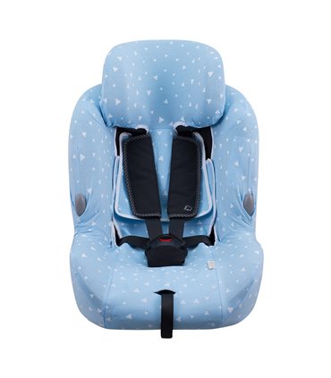 Bebe Confort Milofix - Frontal desplegada Blue Sparkles