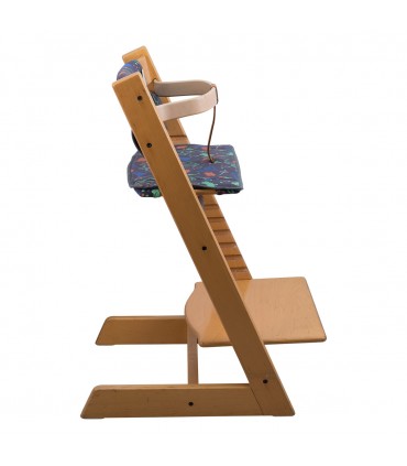 Stokke Tripp trapp - Vista lateral Happy Dino