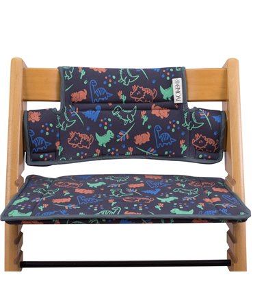 Vista frontal sin retenedor Happy Dino