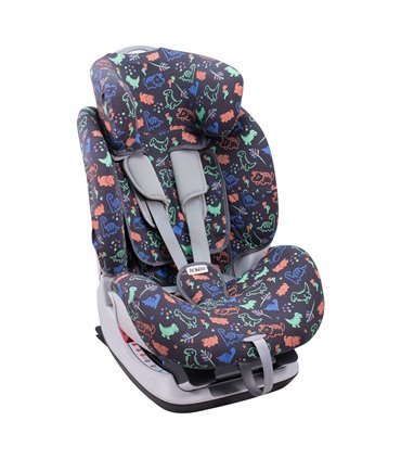 Chicco Seat Up 012 y Youniverse - Vista 3/4 Happy Dino