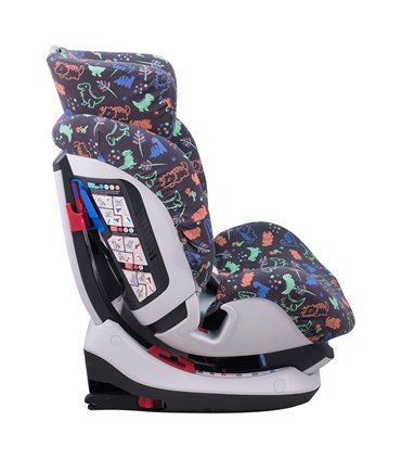 Chicco Seat Up 012 y Youniverse - Vista lateral Happy Dino