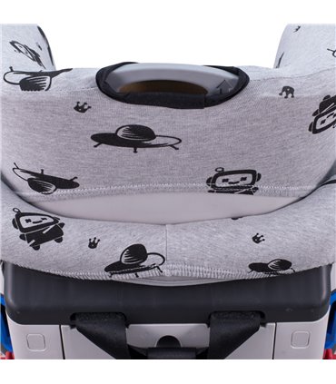 Vista trasera Robot Space