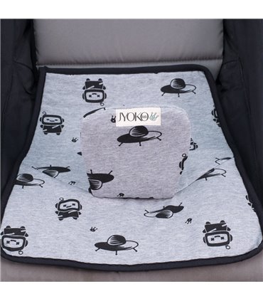 Vista entrepierna frontal Robot Space