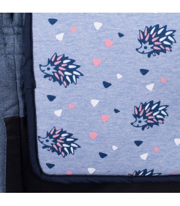 cochecito gemelar - Detalle estampado Spike