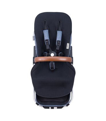 Bugaboo Donkey - Vista frontal Black Series