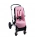 Silla coche bebe - Vista 3/4 Pink Sparkles
