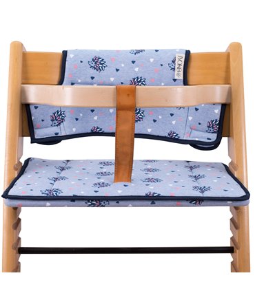 Stokke Tripp trapp - Vista frontal con retenedor Spike