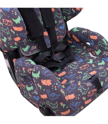  Recaro Young Sport Hero - Detalle inferior Happy Dino