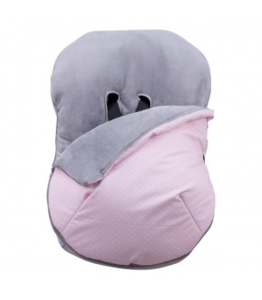 Vista frontal abierto White dots