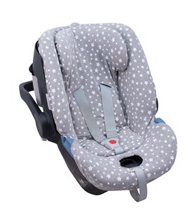 Cybex Aton 4 - Vista 3/4 White Star