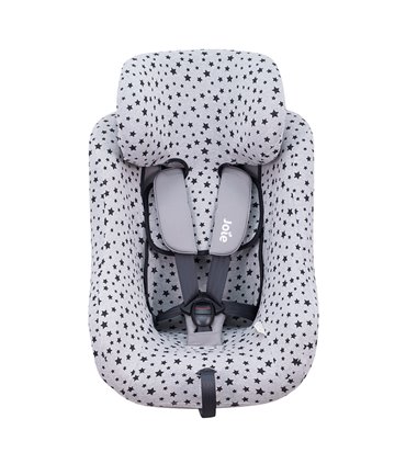 Joie Spin 360 y Nuna Rebl - Frontal desplegada Black Star