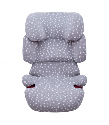 Cybex Solution X - Vista frontal White Star