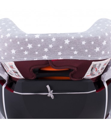Cybex Solution X - Vista trasera White Star