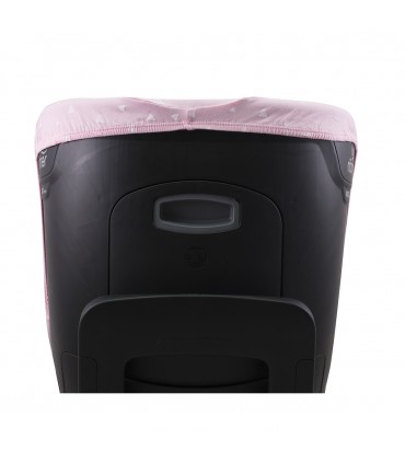  Romer Dualfix I-size  - Vista trasera Pink Sparkles