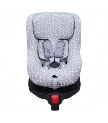 Romer Dualfix I-size  - Frontal desplegada White Star
