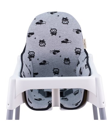 trona ikea -Vista frontal Robot Space