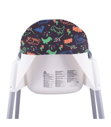 trona ikea -Vista trasera Happy Dino