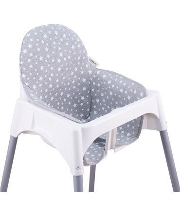 trona ikea -vista 3/4 superior White Star