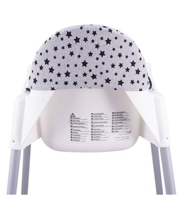 trona ikea - Vista trasera Black Star