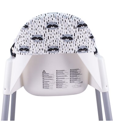 trona ikea - Vista trasera Racoon Town