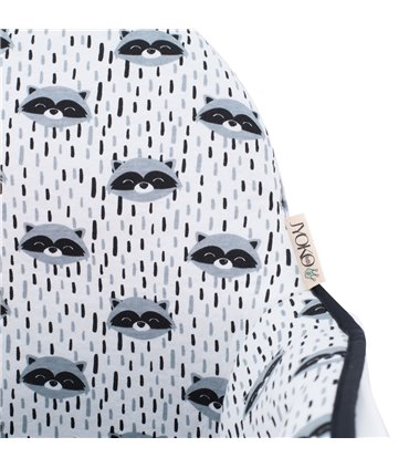 trona ikea - Detalle etiqueta Racoon Town