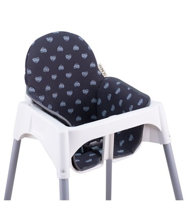 trona ikea - vista 3/4 superior Blue Heart