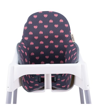 trona ikea - Vista frontal Fluor Heart