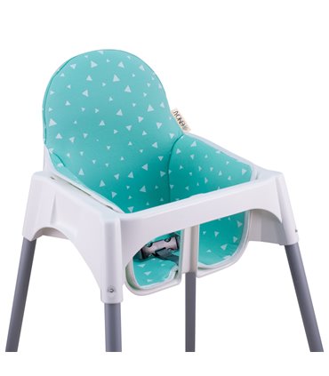 trona ikea - vista 3/4 superior Mint Sparkles