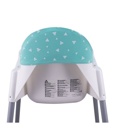 trona ikea - Vista trasera Mint Sparkles