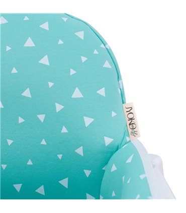 trona ikea - Detalle etiqueta Mint Sparkles