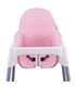 trona ikea - Vista frontal Pink Sparkles