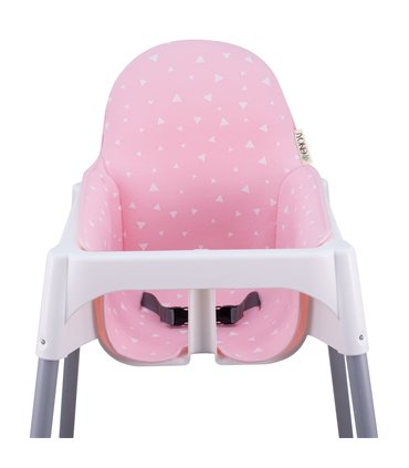 trona ikea - Vista frontal Pink Sparkles