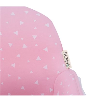 trona ikea - Detalle etiqueta Pink Sparkles