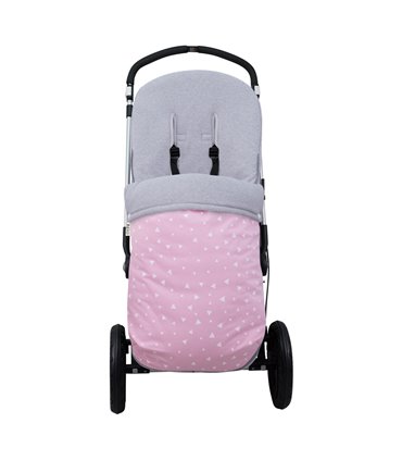 Saco silla paseo - Vista en cochecito Pink Sparkles