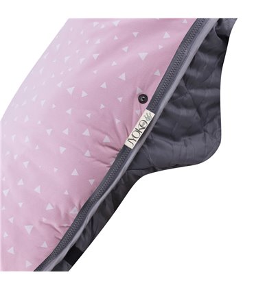 Saco silla paseo - Cremallera Pink Sparkles