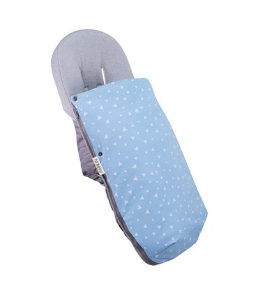 Saco silla paseo - Vista lateral Blue Sparkles