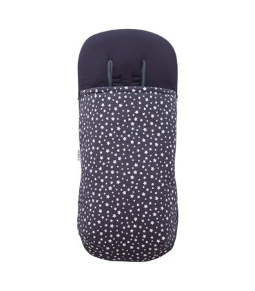 Saco silla paseo - Frontal desplegada Winter Sky