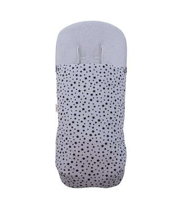 Saco silla paseo - Frontal desplegada Black Star