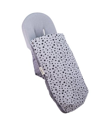 Saco silla paseo - Cremallera Black Star