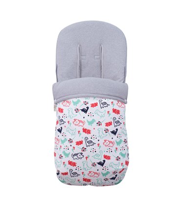 Saco silla paseo - Vista frontal Dino Party